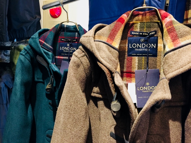 London traditionのダッフルコート